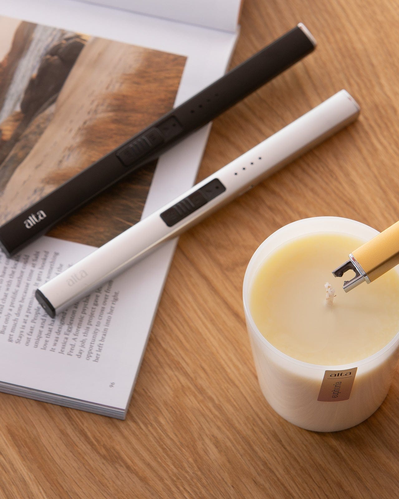 Flameless Lighter Black - Altasphere