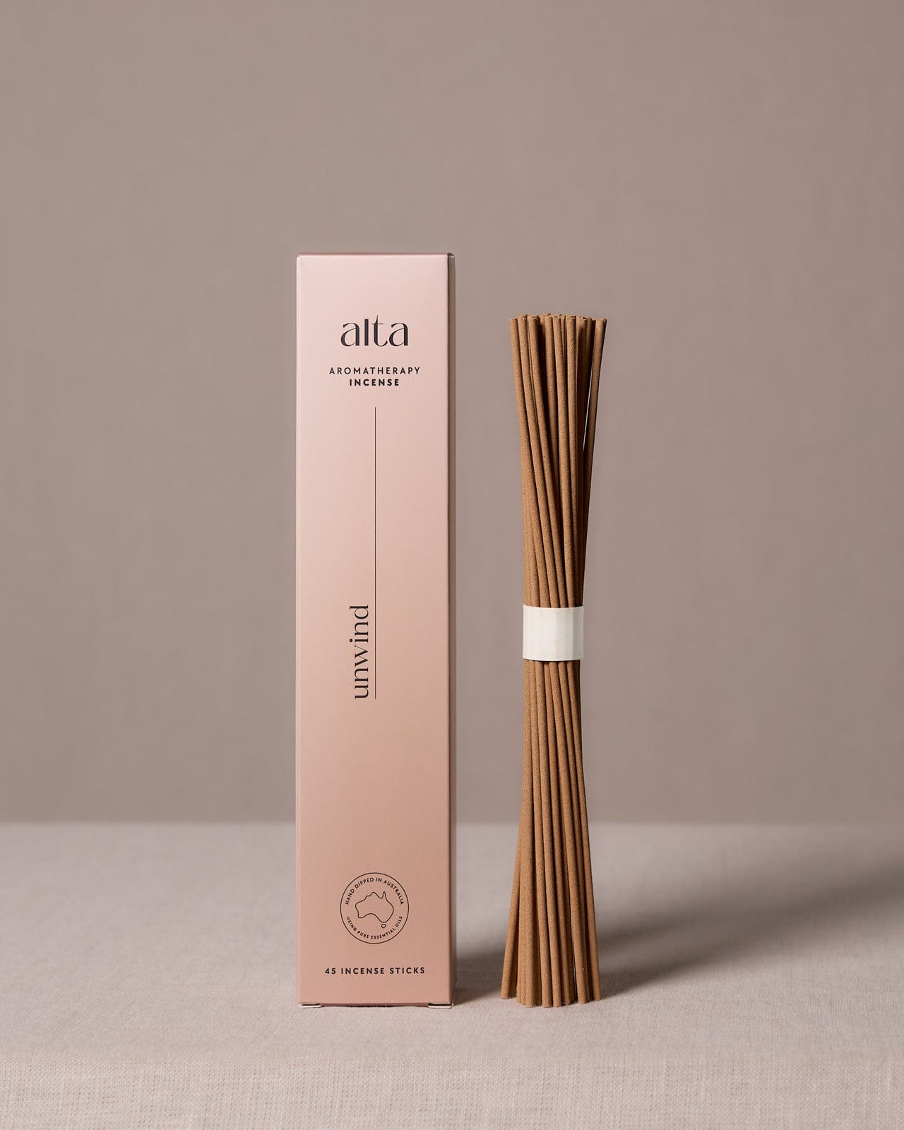Incense Alta Unwind Essential Oil Incense Sticks Altasphere