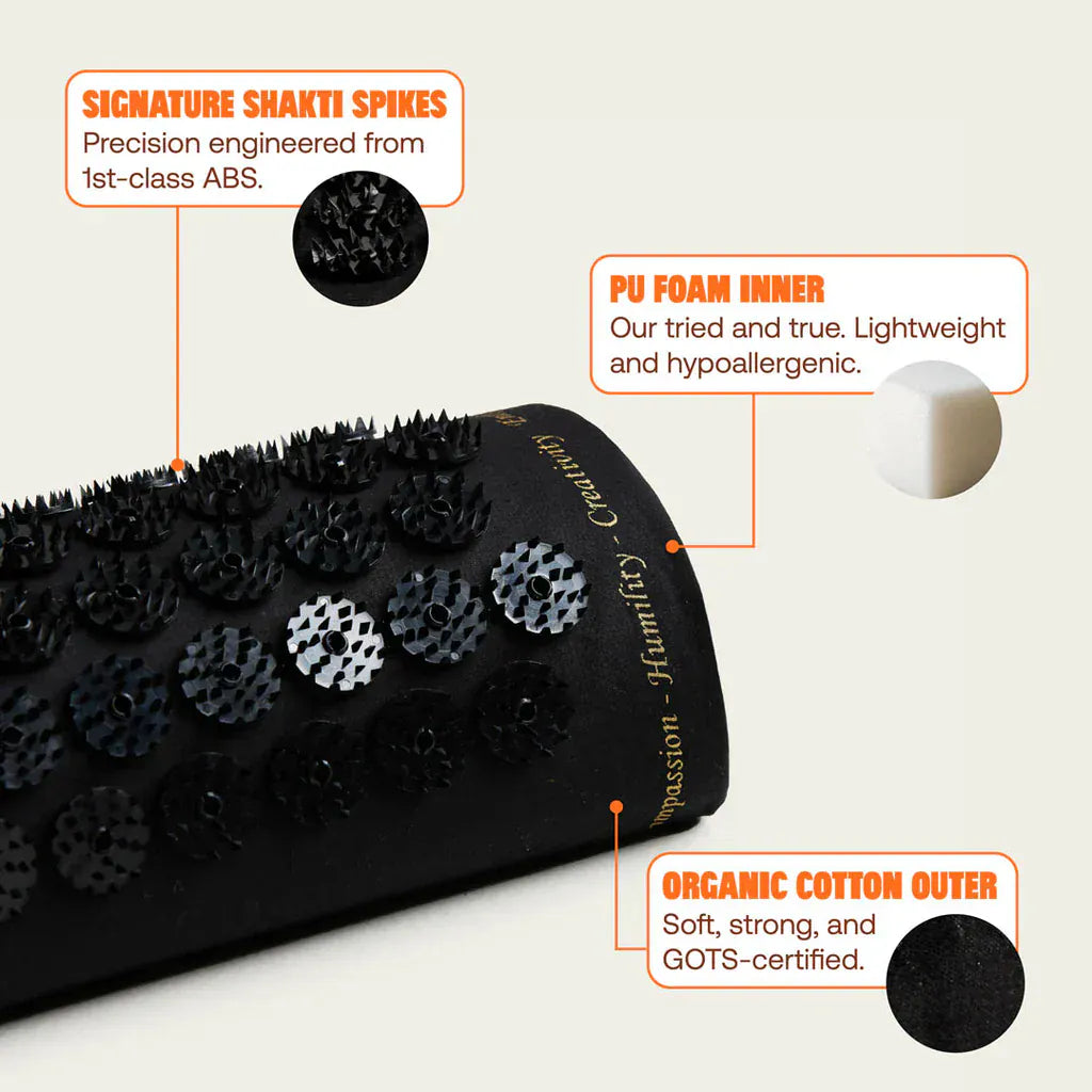 Massage cushion Classic Acupressure Pillow Level 1 Black Shakti