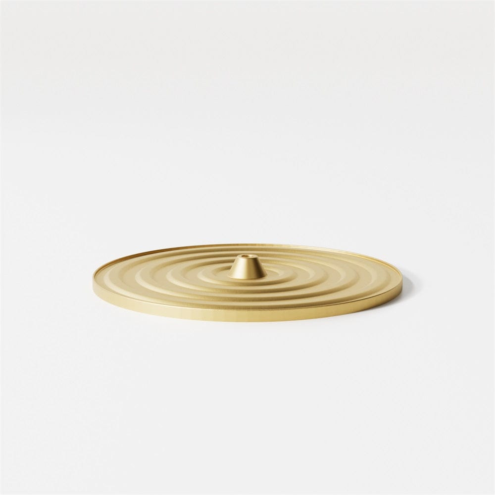 Ripple Brass Incense Holder - Altasphere