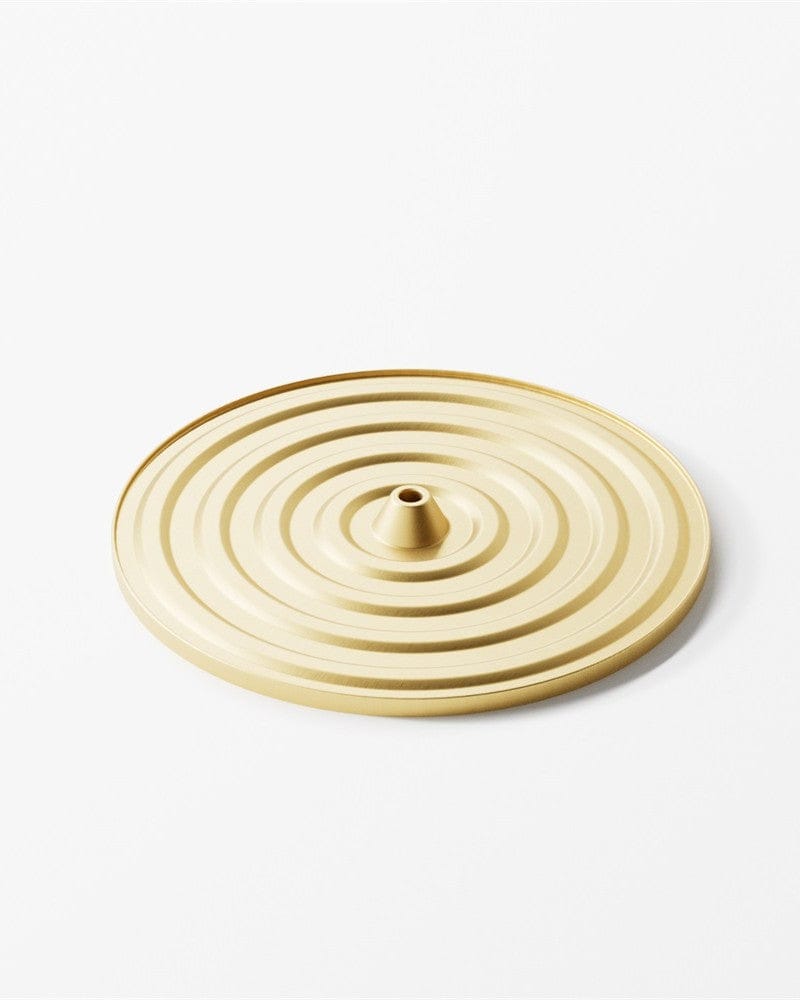 Ripple Brass Incense Holder - Altasphere