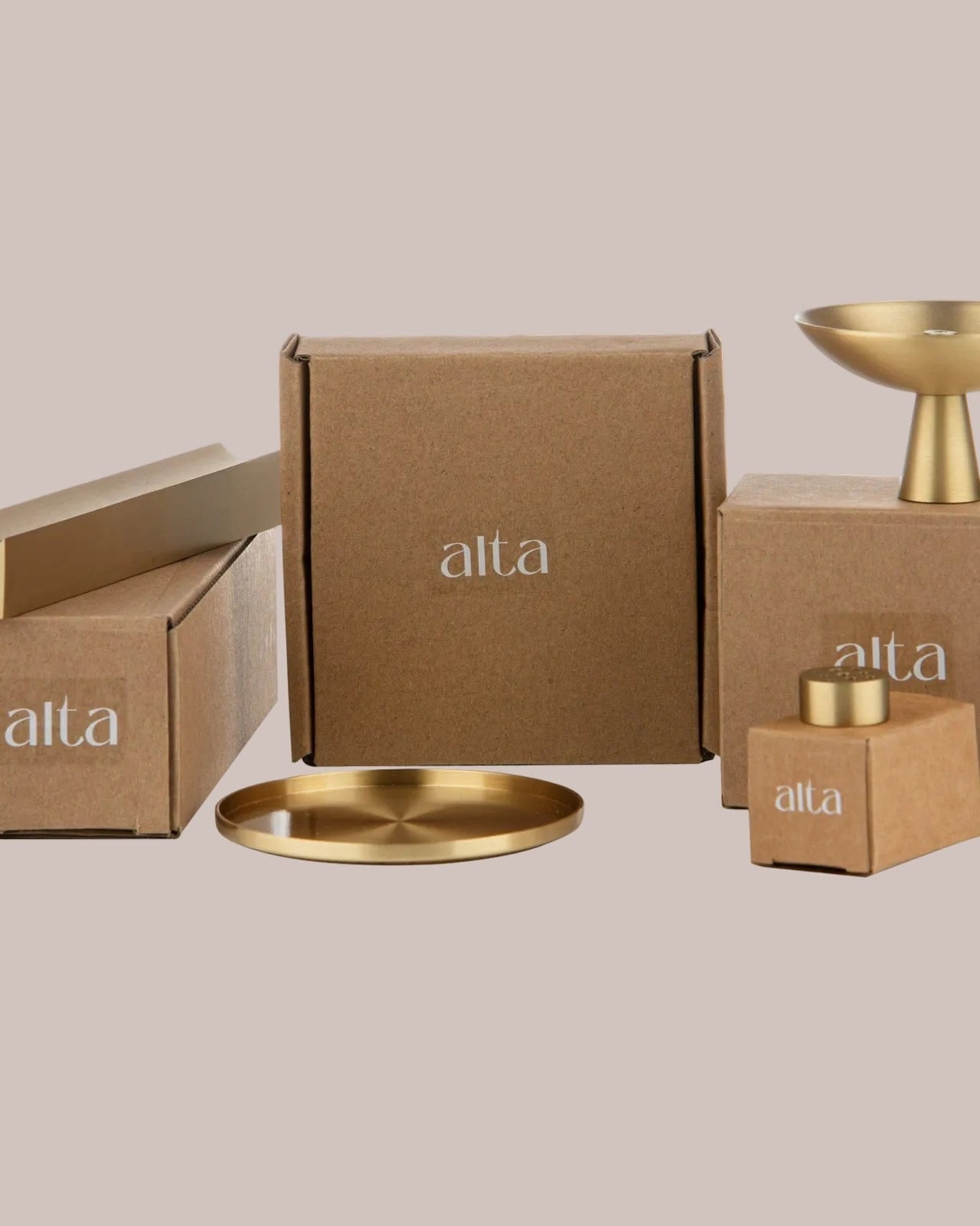 Spun Brass Plate - Altasphere