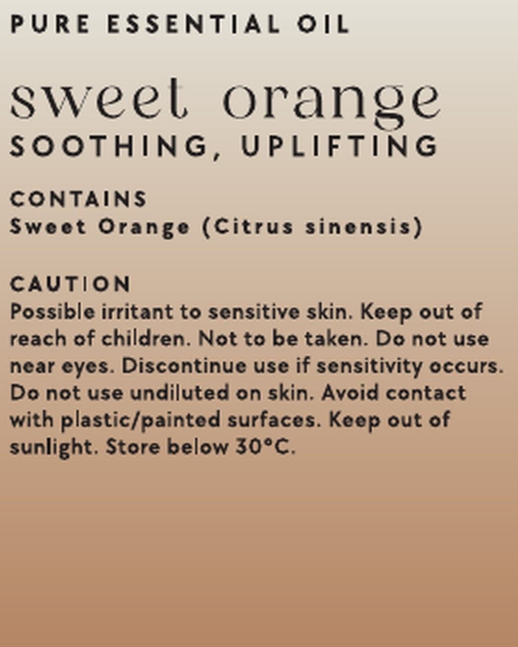 Sweet Orange Essential Oil - Uplifting & Brightening - Altasphere