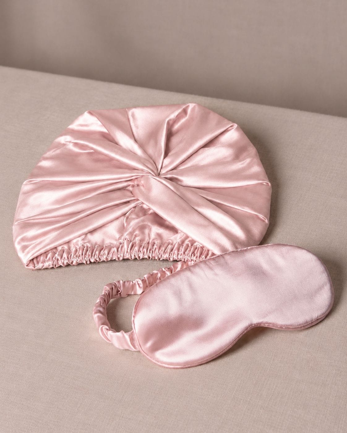 The Silk Sleep Ritual | Silk Eye Mask & Hair Turban - Altasphere