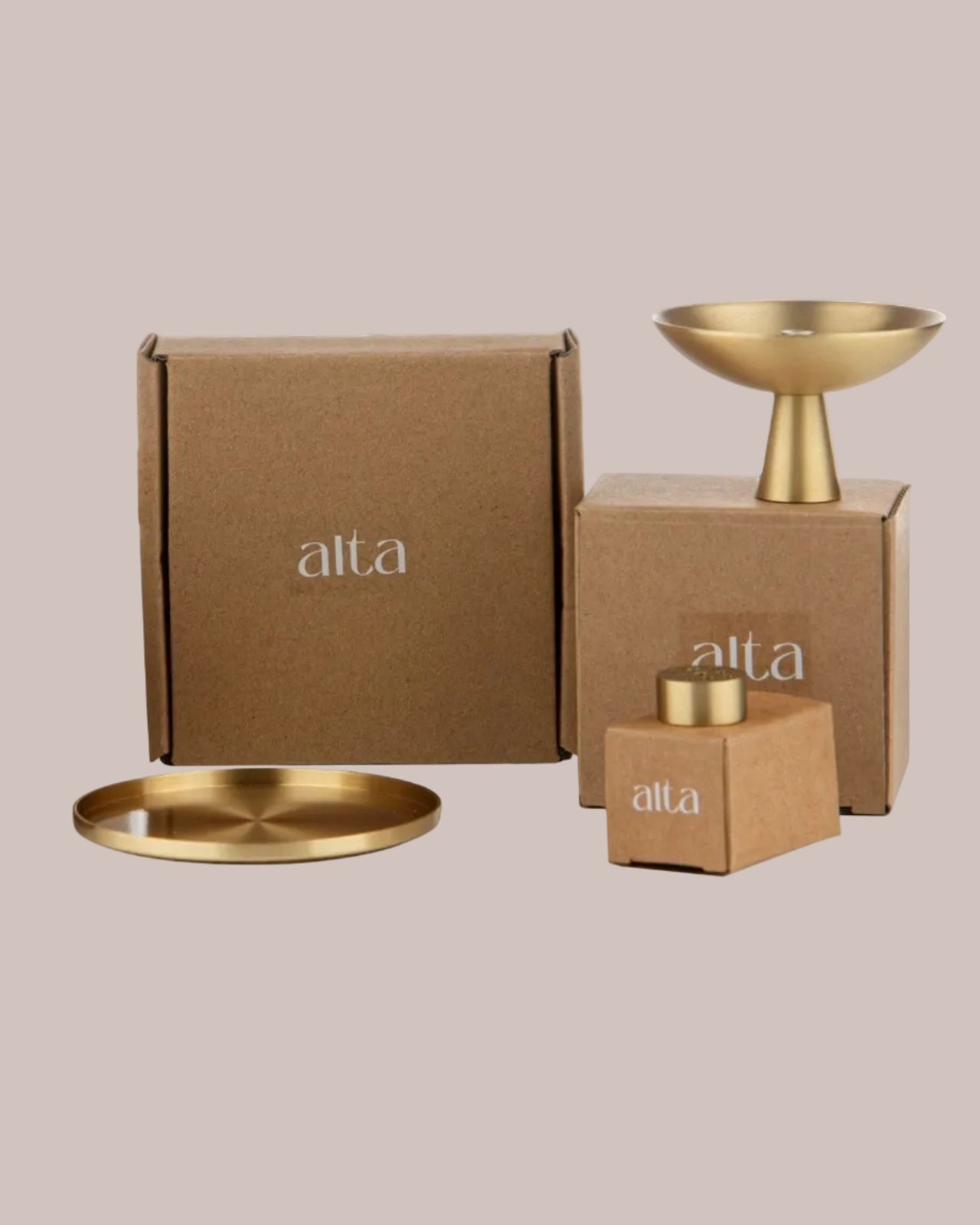 Alta Alta Saturn Incense Holder Nickel Finish Altasphere