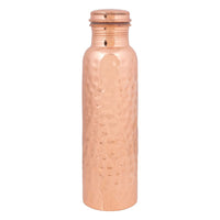 Alta COPPER BOTTLE - Hammered 7cm x 26cm - Altasphere