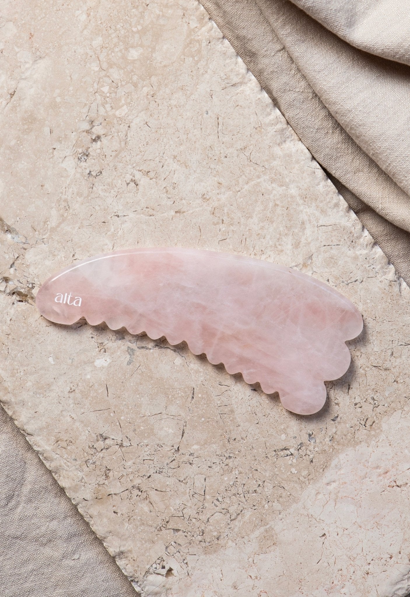 Alta Rose Quartz Body Gua Sha - Altasphere