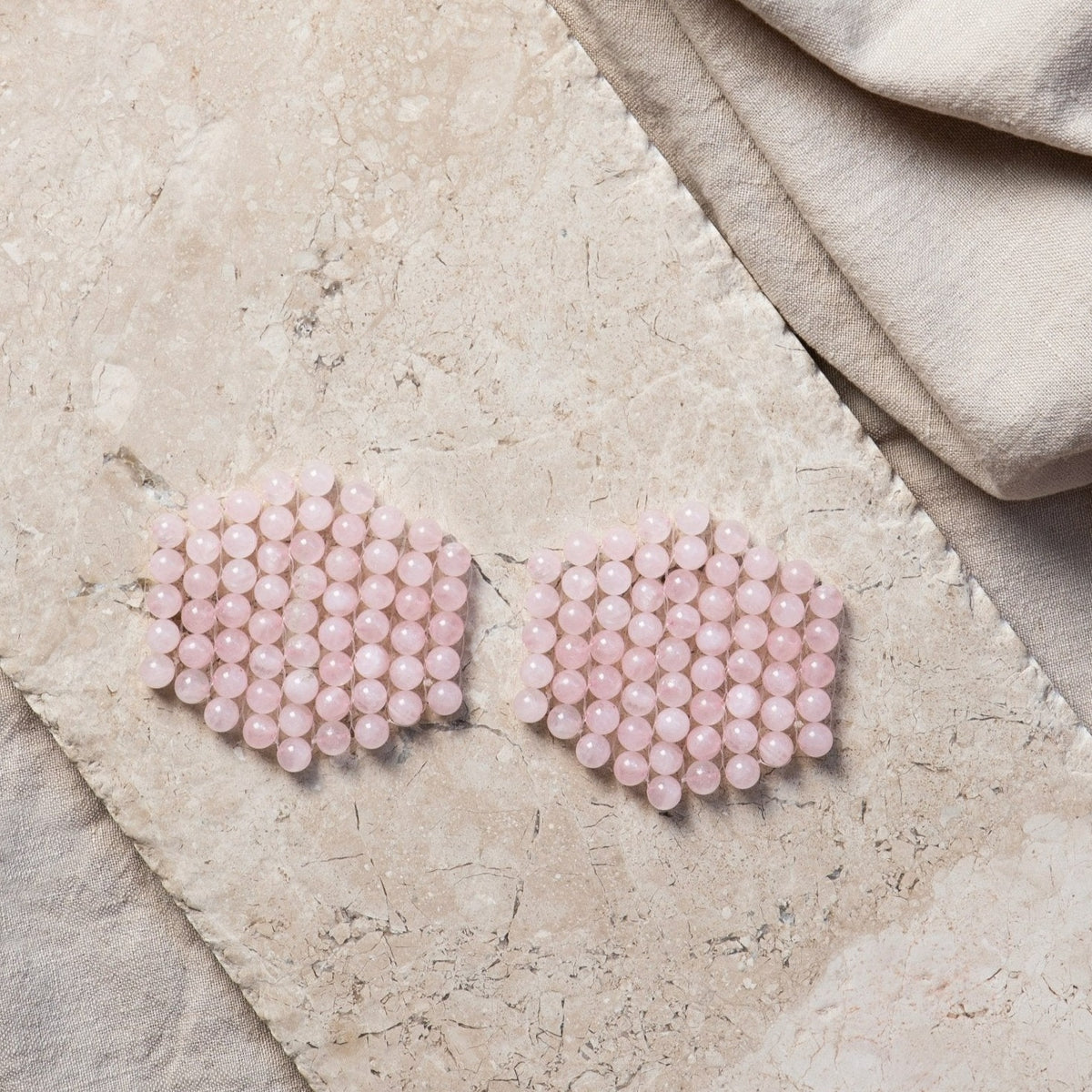 Alta Rose Quartz Eye Patches Set of 2 - Altasphere