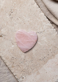 Alta Rose Quartz Heart Gua Sha - Altasphere