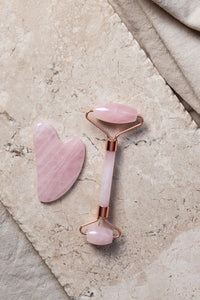 Alta Rose Quartz Roller and Gua Sha Set - Altasphere