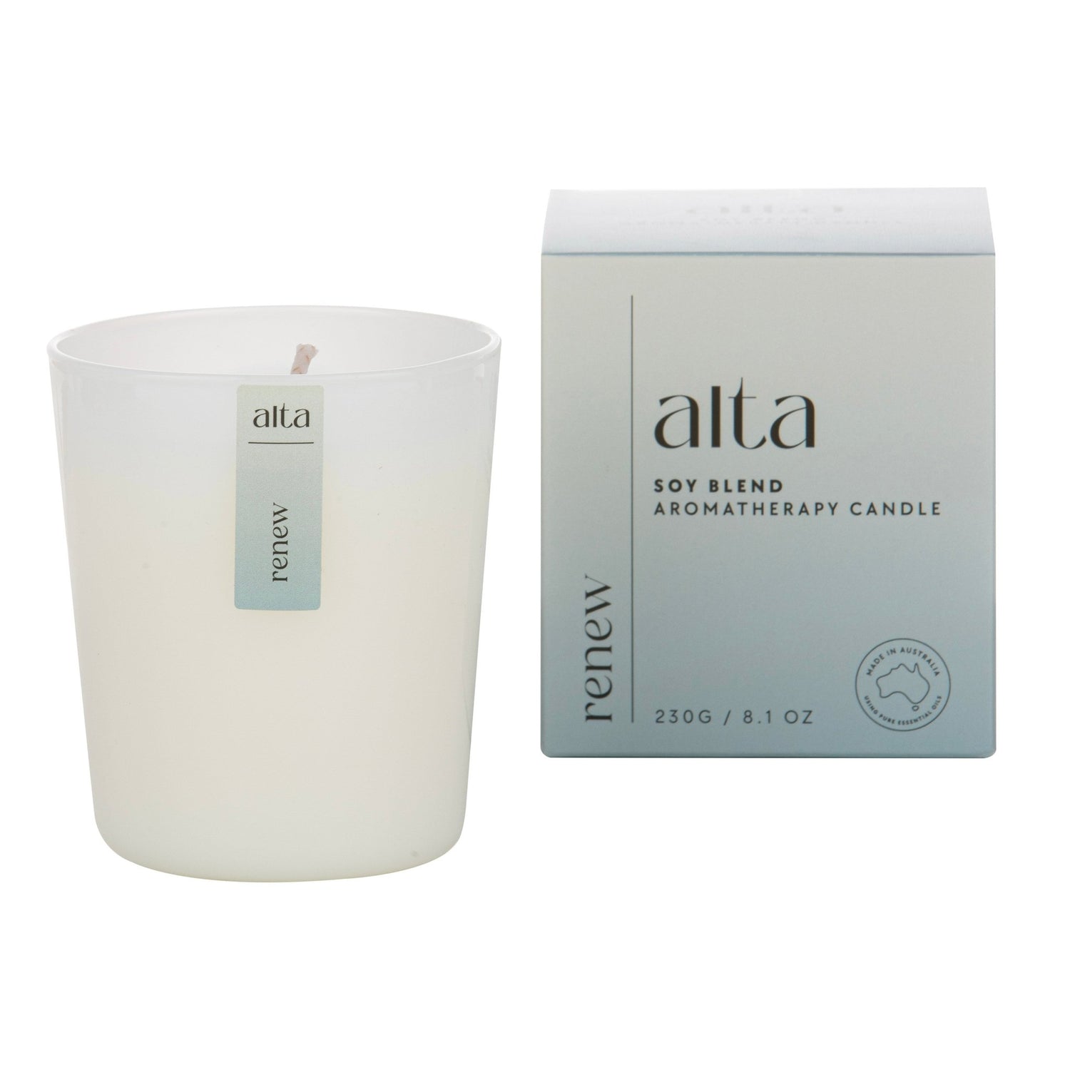 Alta Soy Blend Candle Renew - Altasphere
