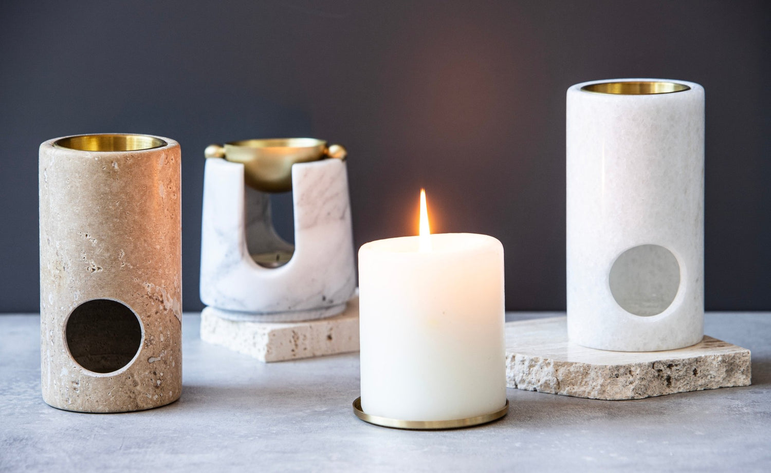 Alta Zoe Marble Oil Burner - Altasphere