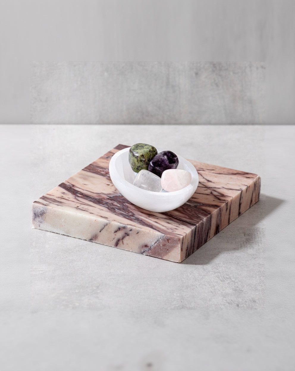 Selenite Oval Bowl Altasphere