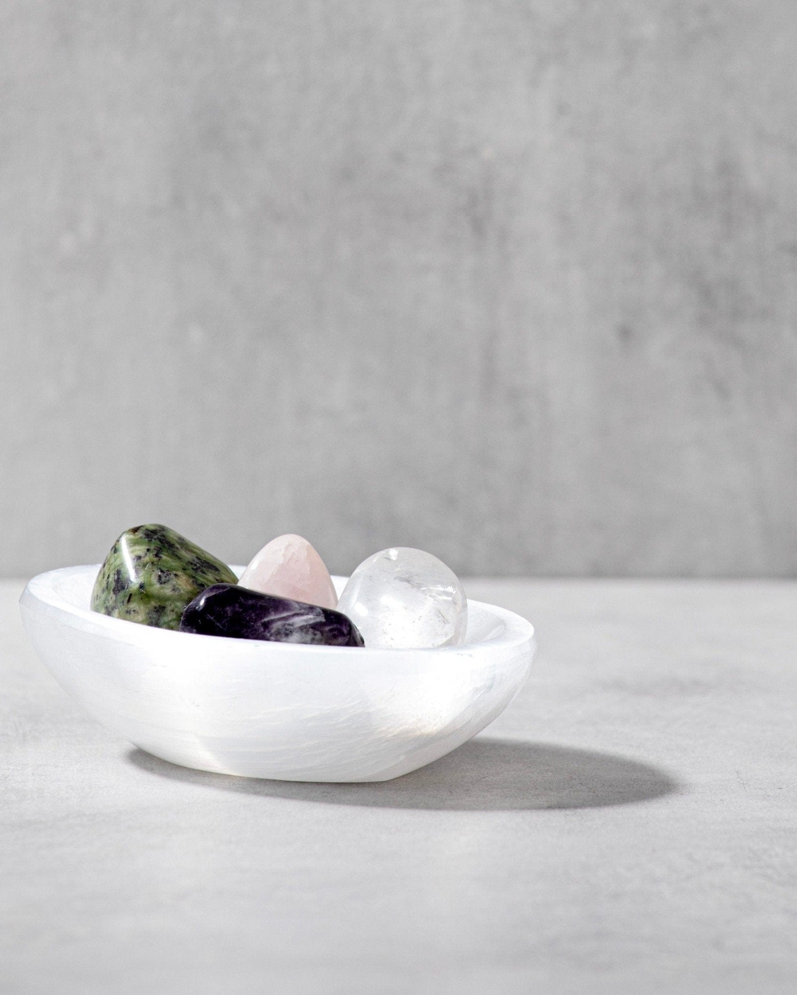 Selenite Oval Bowl Altasphere