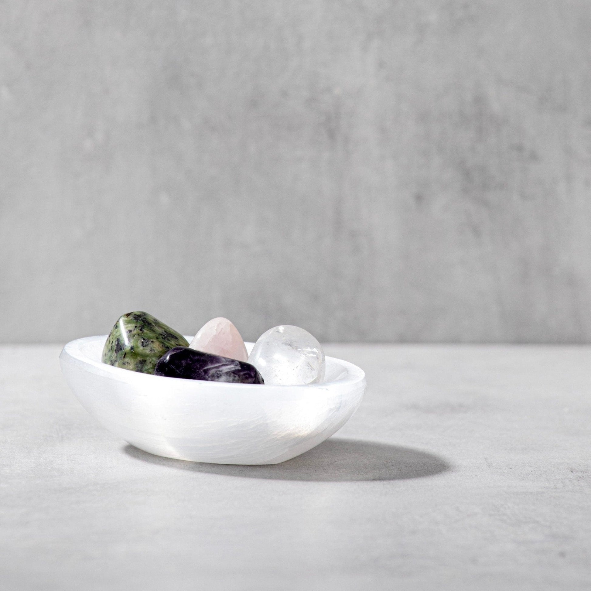 Selenite Oval Bowl Altasphere