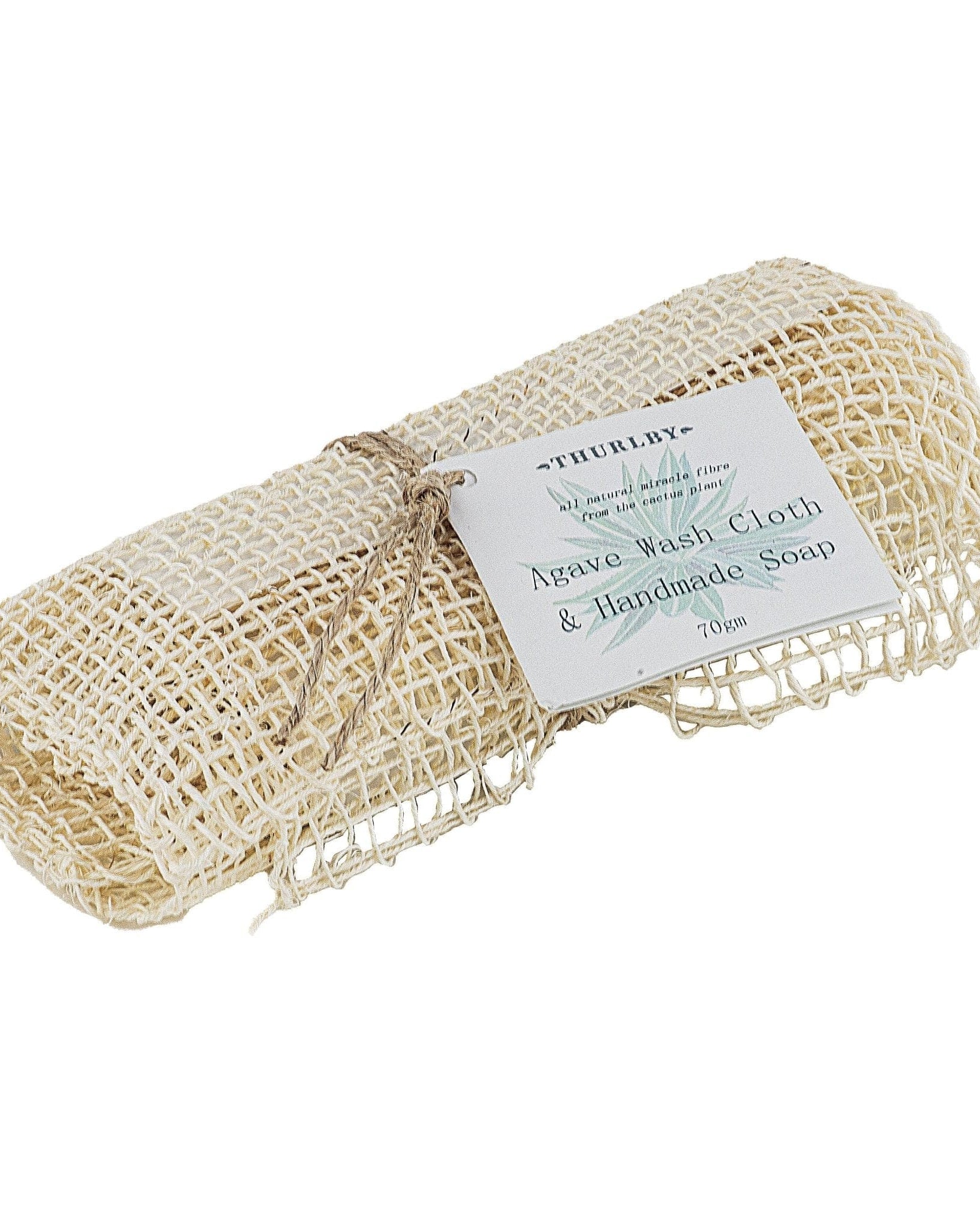 THURLBY Agave Wash Cloth with Soap Thurlby